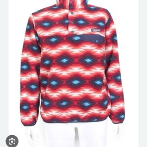 Patagonia Multicolor Patterned Fleece Pullover